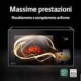 LG NeoChef 23L Touch Microwave 1150W Black Smart Inverter Technology view 2