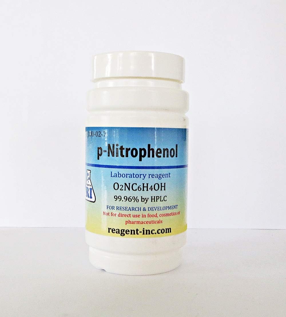4-Nitrophenol, 99.96%, Analytical Reagent (ACS), 70 g