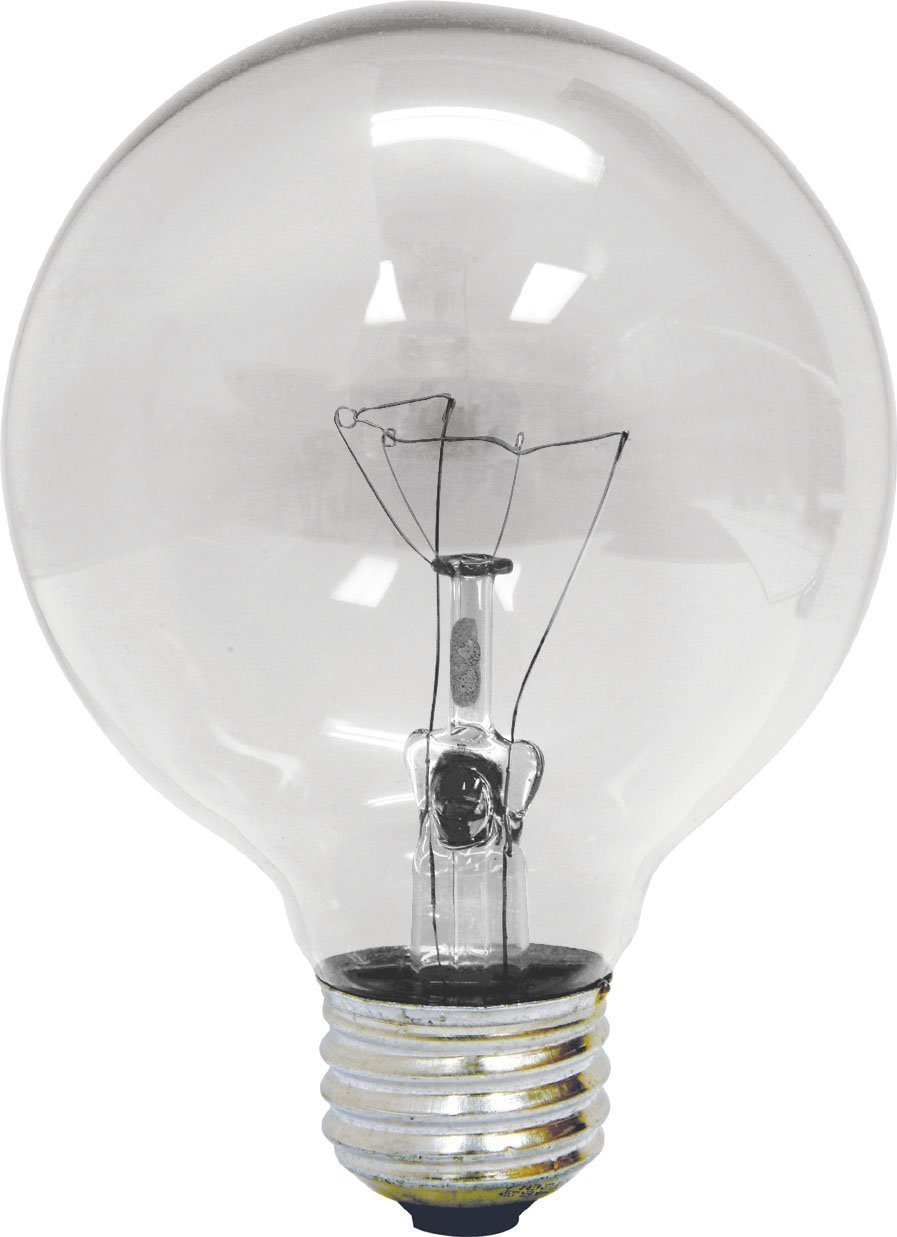 Best Ge Crystal Clear 25 Watt G25