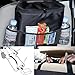 Car Seat Organizer/Auto Seat Back Organizer/Multi-Pocket Travel Sundry Hanging Storage Cooler Bag For Wtaer/book/ Bottle/Cool Beer