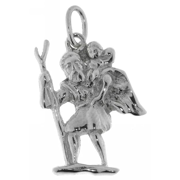 Derby Anhänger Christopherus massiv echt Silber 23505
