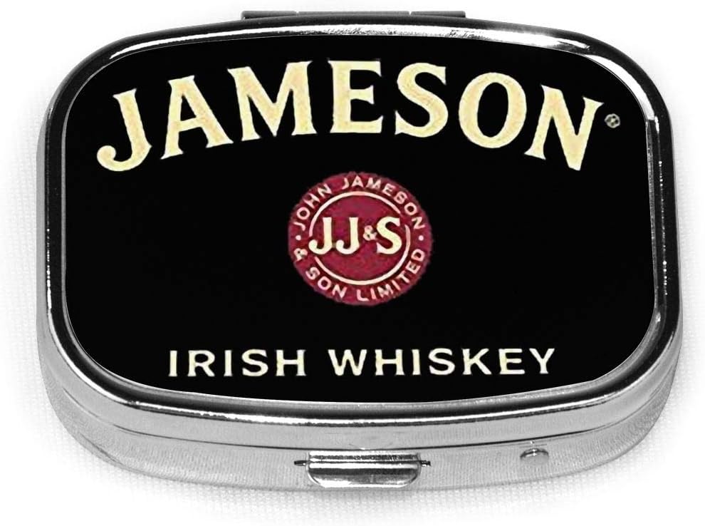 Jameson Irish Whiskey Logo Square Pill Box