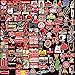 Sticker Decals(127pcs),Sanmatic Laptop Vinyl Stickers for Waterbottle,Car,Snowboard,Luggage,Motorcycle,iPhone,MacBook,Wall,DIY Party Supplie Patches Decal