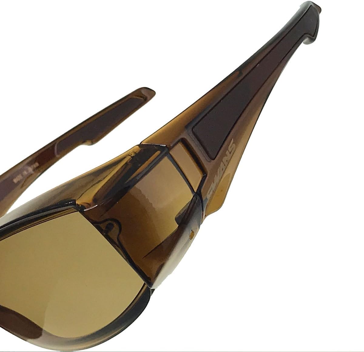 Amazon Swans スワンズ 偏光 サングラス メガネの上からかける オーバーグラス 偏光レンズモデル Og6 0065 Brcl ブラウンクリア Swans スワンズ スポーツサングラス