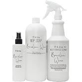 R&amp;W CO. Brazilian Waves Luxury Cleaning Day Bundle &ndash; Premium 32oz Mop Soap, Deodorizing Room Spray (8oz), and 32oz Multi-Purpose Surface Cleaner Degreaser Kit &ndash; Pet &amp; Family Safe