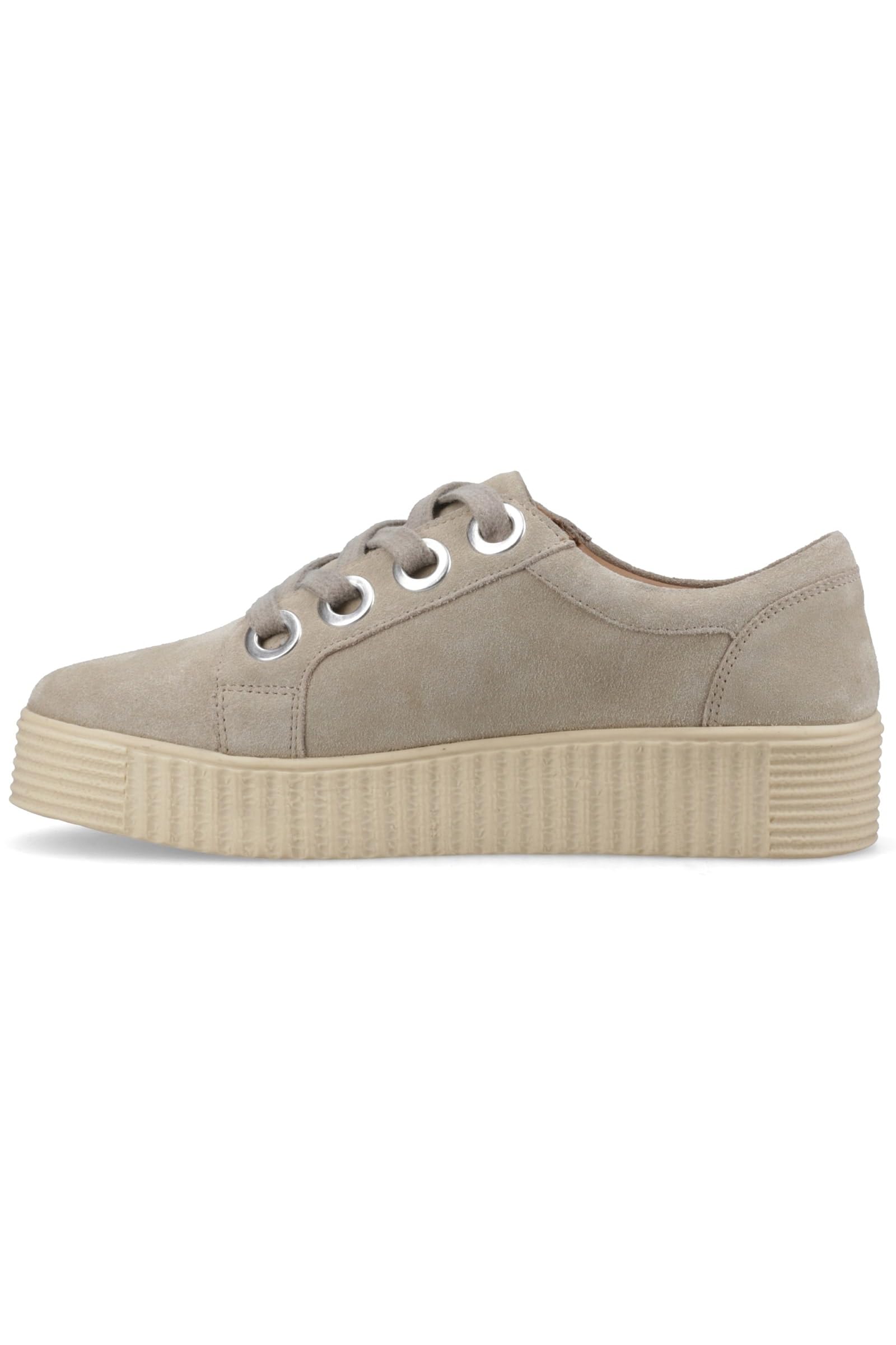 Hush Puppies Tamsin Suede Trainer in Tau...
