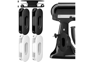 CFYOUEND Large Capacity Cord Organizer for Appliances,4 Pack Upgraded Adjustable Kitchen Appliance Cord Holder Wraps Keeper Stick on Mixer,Coffee Maker,Pressure Cooker,Air Fryer,Kitchenaid and Other Appliances
