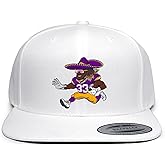Tenacious Tops Snapback White Minnesota Aaron Jones Running Sombrero Logo Hat