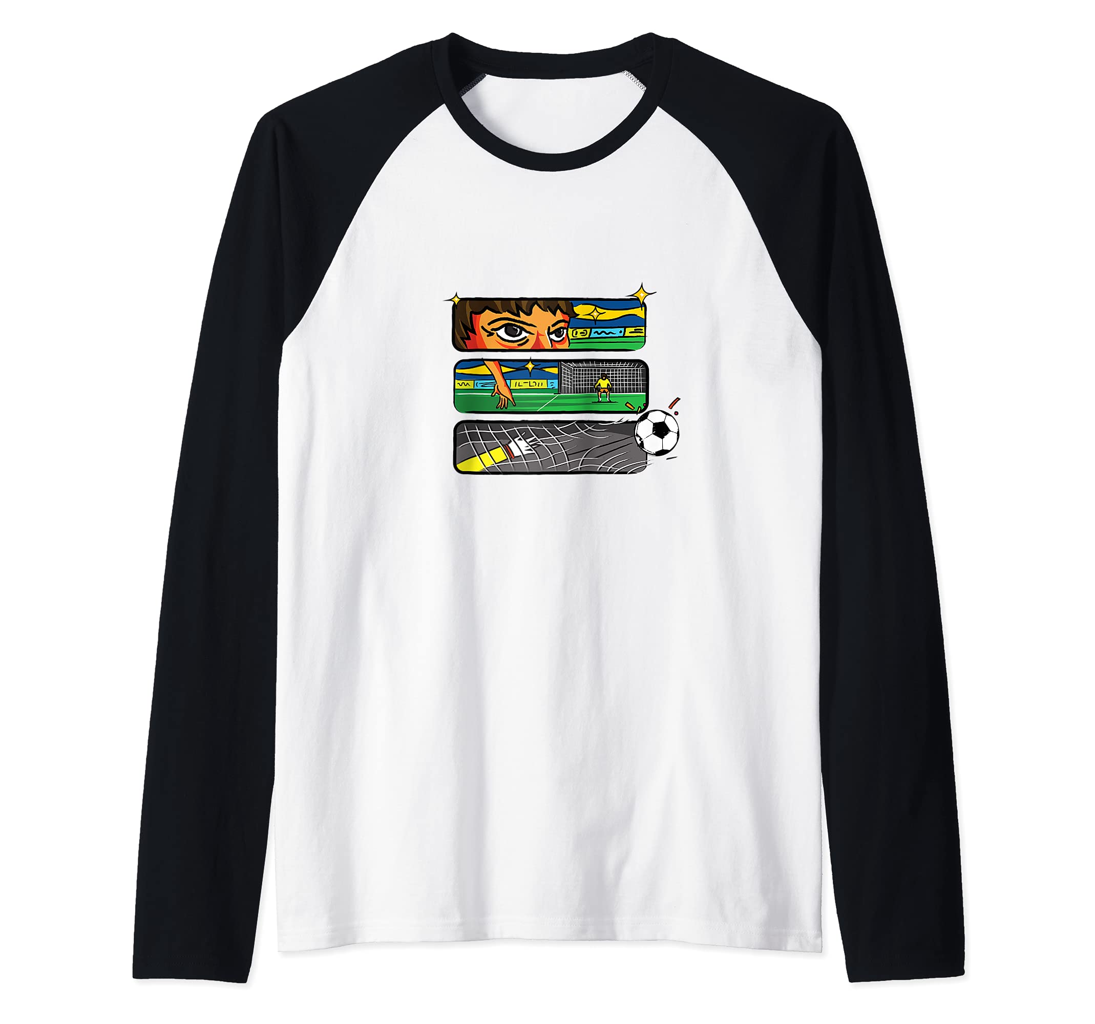 Flag Sweden Raglan Baseball Tee