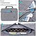 BRINCH Laptop Bag for Men Women Business Briefcase Shoulder Messenger Bag Water Resistant Portable Computer Carrying Sleeve Case Fits 15-15.6 Inch Laptop, Gray