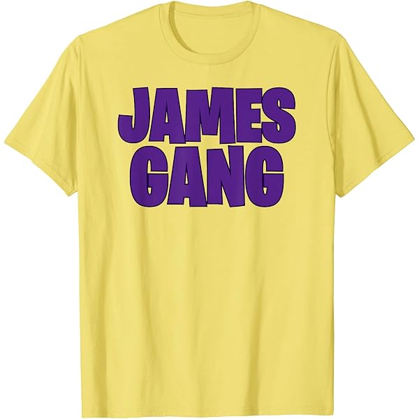 Amazon.com: James Gang T-Shirt : Clothing, Shoes & Jewelry