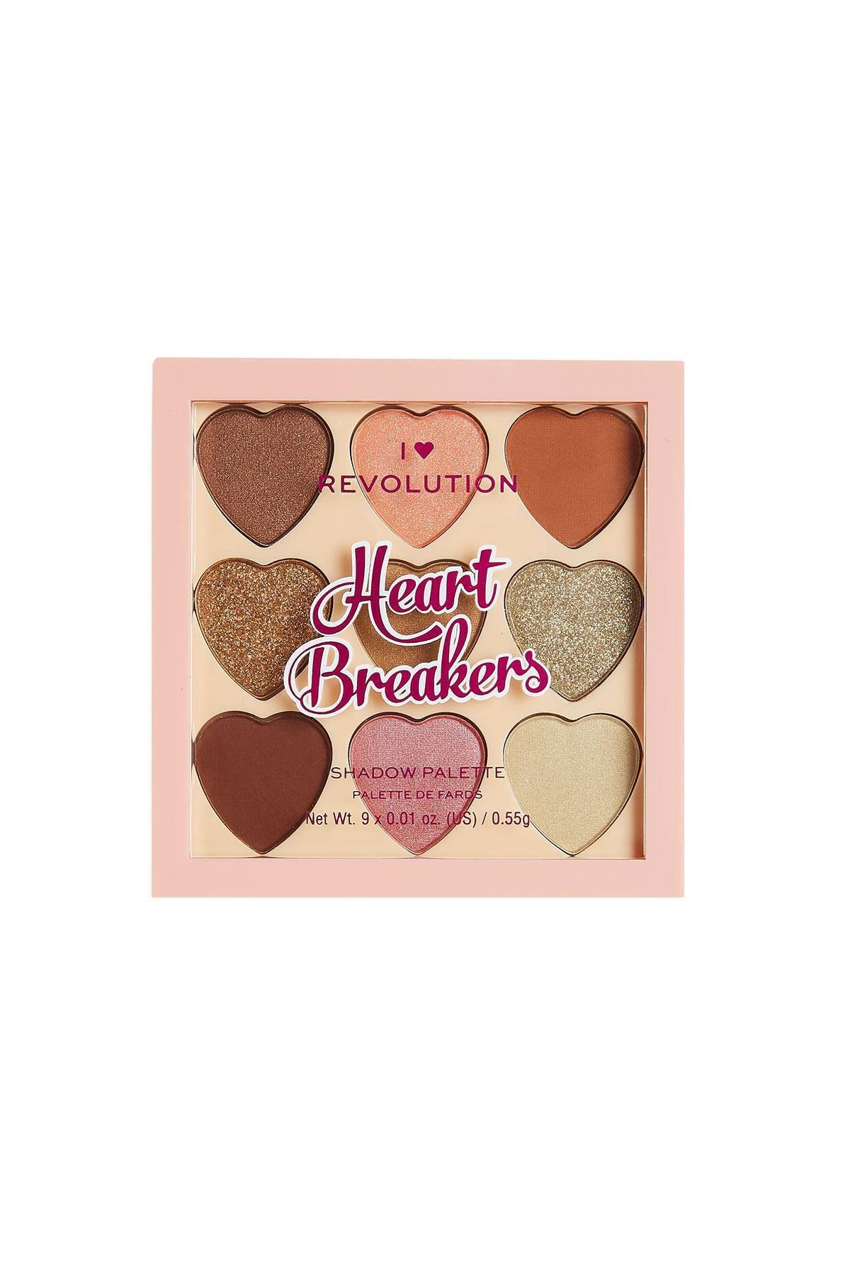 I Heart Revolution Heartbreakers Eye Shadow Palette (9) Majestic