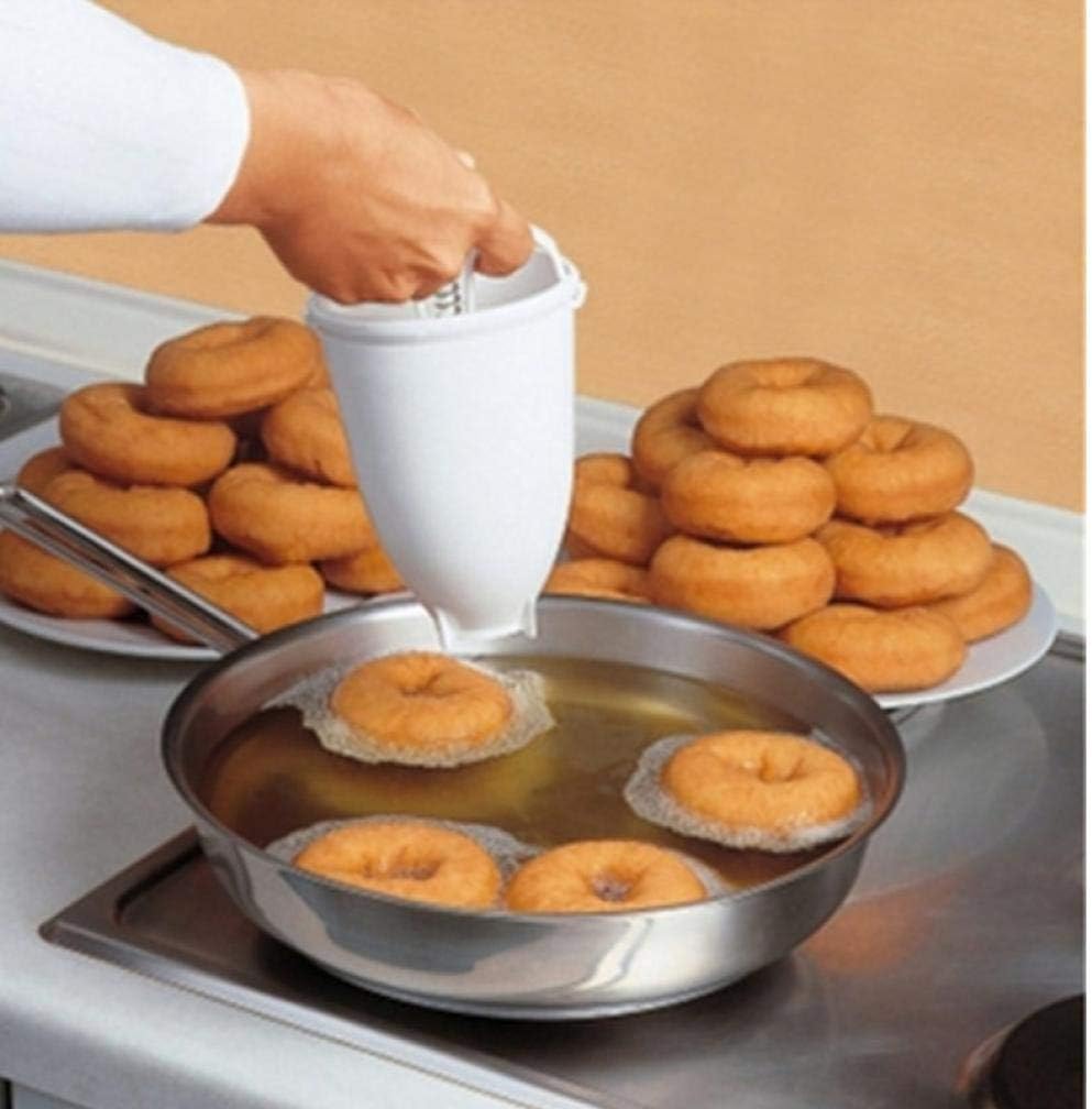 Gamloious Magic Fast Plastic Donut Maker Waffle Molds Kitchen Accessory Bakeware Doughnut Maker Cake Mold Biscuit Cookies Diy Baking Tool