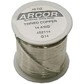Arcor 14 Ga Pre-Tinned Copper Wire - 1 Lb