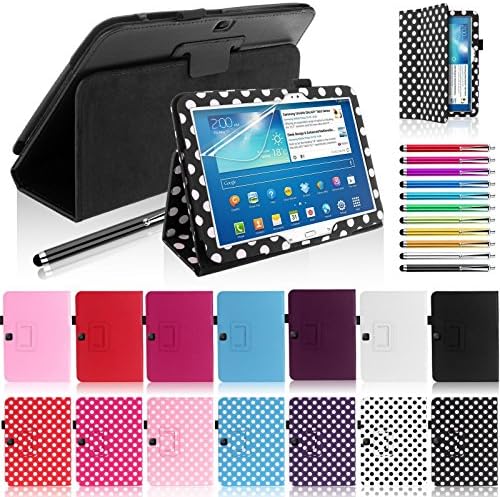 High Quality Leather Stand Case Cover For Samsung Galaxy Tab 3 P5200 P5210 10.1 inch Tablet