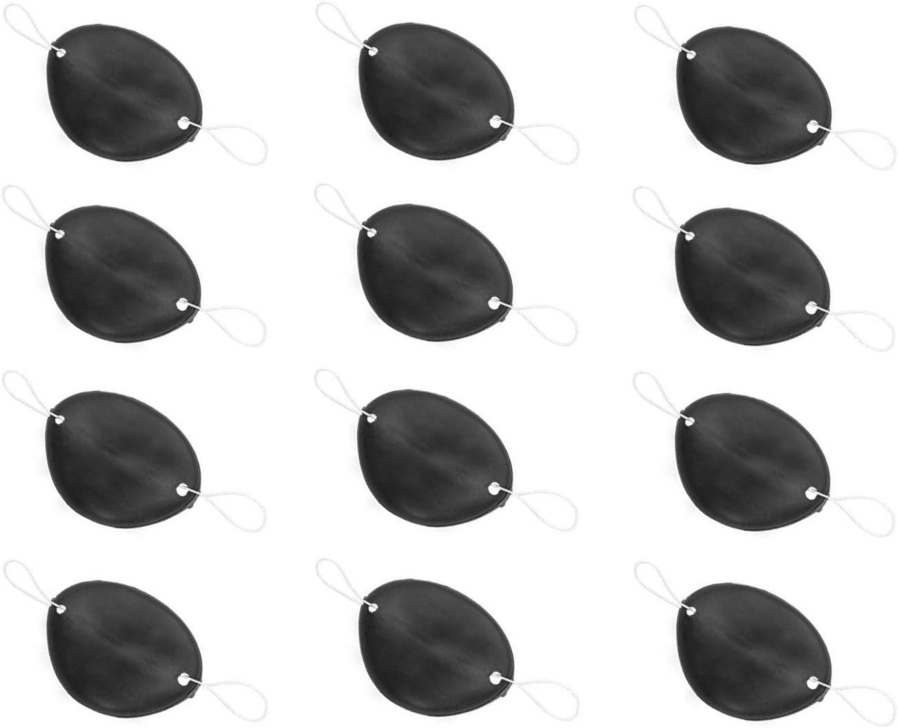 Toy Spout Pirate Black Eye Patch – Eyepatch for Pirate Themed Party Favors and Costumes for Children - Pack of 12
