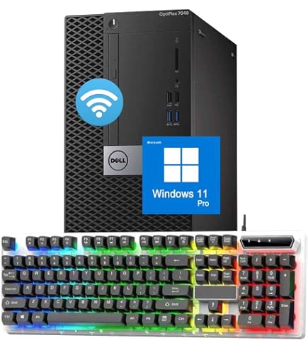 Amazon.com: Dell Optiplex 7040 Mini Tower Desktop Computer - Intel