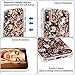 HoneyAKE Case for iPhone Xs Max Case Luxury Glitter Bling Sparkle Cute Pretty Handmade Genuine Shell Shockproof Protective Phone Cover Case for Girls Women for iPhone Xs Max 6.5 inches, Rose Gold