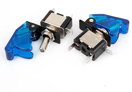 Amazon Co Jp Uxcell 車トグルスイッチ Dc 12v a Led イルミネーション Spst On Off 2個セット Diy 工具 ガーデン