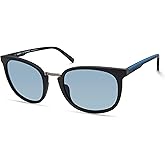 Timberland Men's TBA9270 Polarized Round Sunglasses