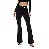 FLYING BANANA Women's High Waisted Butt Lifting Stretch Bootcut Jeans