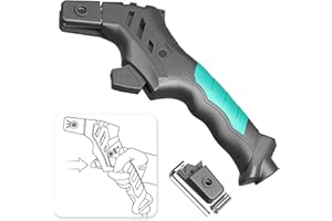 S SIMDER SSimder Welding Stinger Ergonomic Electrode Holder 600AMP Copper Heavy Duty Welding Rod Holder with Multi Angle (90°/135°/ 170°) for Stick Welding