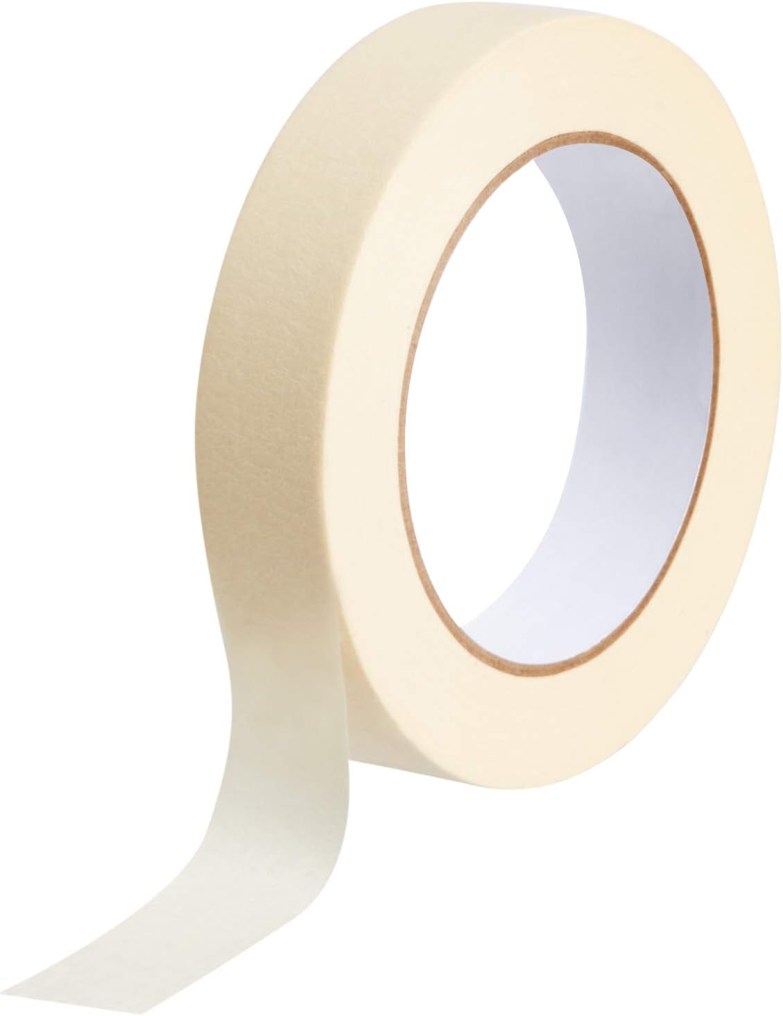 Basics Masking Tape - 1 Inch x 165 Feet - 6 Rolls: Office Products