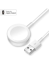 OOPOWER [Apple MFi Certified ] Compatible Apple Watch Charger, Magnetic Charging Cable Apple Watch/iWatch 38mm 42mm