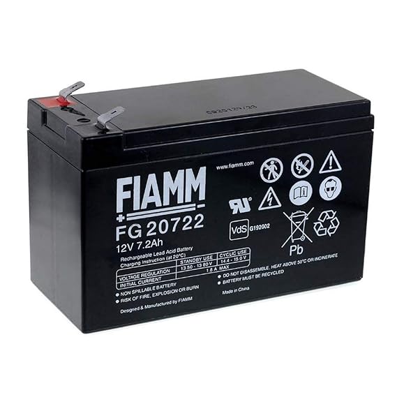 akku-net FIAMM Ersatzakku für USV APC Back-UPS ES 700, 12V, Lead-Acid