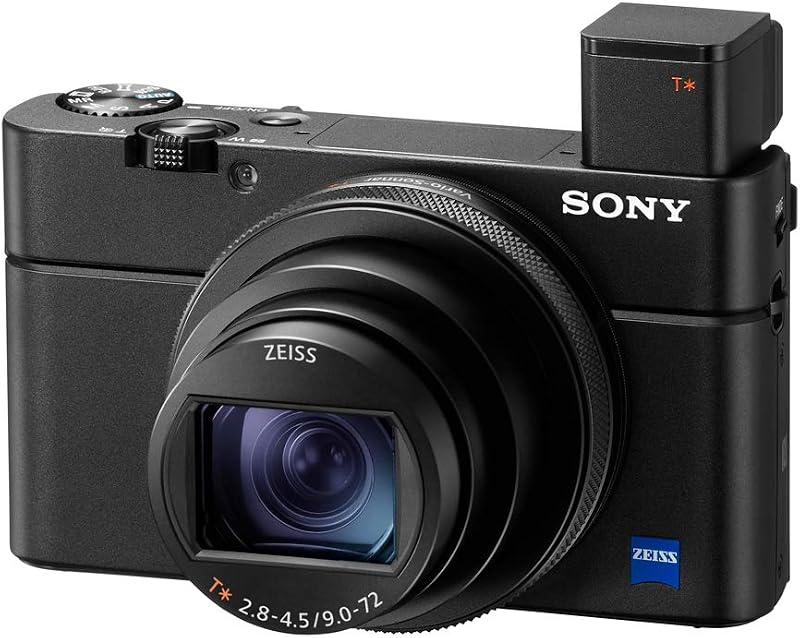 Sony RX100 VII Camera 1.0-Type Sensor 24-200mm f2.8-4.5 Zeiss Eye AF 4K HDR