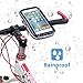 Bike Phone Mount, RISEPRO Waterproof Universal Case Bicycle & Motorcycle Mount Cradle Holder Dust Rain Snow Resistant for Smart Phone 5.7' iPhone 6 6S, 7, 7 Plus