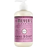 MRS. MEYER'S CLEAN DAY Hand Soap, Peony Scent, 12.5 Fl Oz Bottle