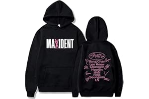DHSPKN Kpop Straykids Maxident Merch Hoodie Mini Album SKZ CASE 143 Felix Jisung Minho Hooded Sweater Unisex Pullover Top
