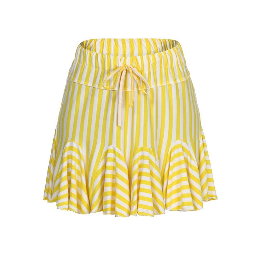 Leey Damen Mode Party Cocktail Minirock Kleider Sommer Skater