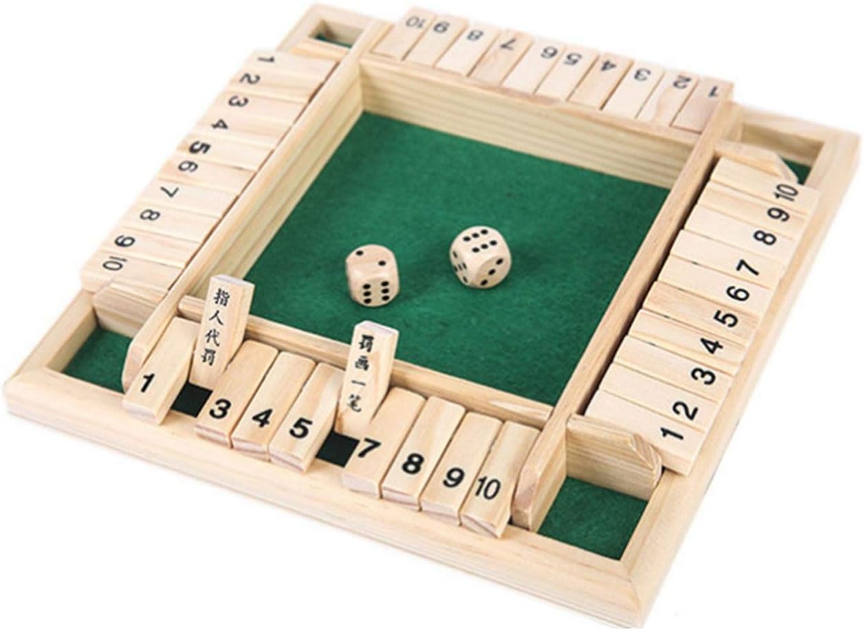 Wenhe Würfelspiel Mastermind Spiel Mathematik Traditionelles Digital Flop Board