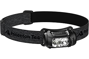 Princeton Tec Remix 450 Lumen Maxbright & Ultrabright Black / Dark Gray, LED Headlamp, IPX4 Water Resistance, Essential for Hiking, Camping, Hunting, Fishing, Running, & Safety Preparedness.