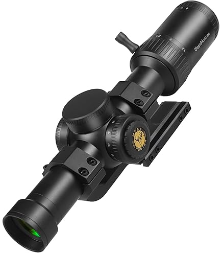 WestHunter Optics HD 1.2-6x24 IR FFP Compact Riflescope, 30 Mm Tube First Focal Plane Tactical Shooting Scope With Illuminated 1/2 MOA Reticle Picatinny Shooting Kit A