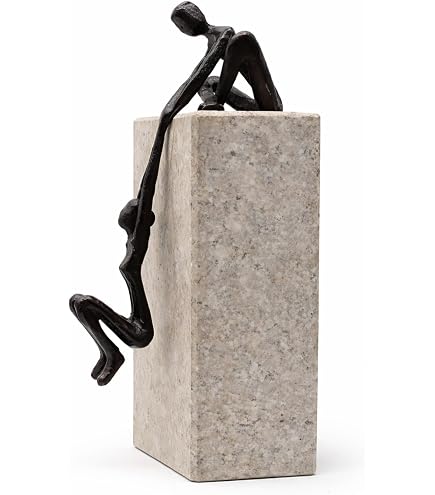 Amazon.com: Danya B. ZD14010 Bronze Sculpture of Person Reading a