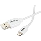 AmazonBasics Apple Certified Lightning to USB Cable - 6 Feet (1.8 Meters) - White