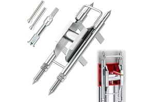 MUSIBO Wire Threading Aid, Durable Cable Threading Aids with Anti Slip Sawtooth, Universal Flexible Pulley Wire Threading Aid with 1 PCS Wire Twisting Tool for Distribution Box