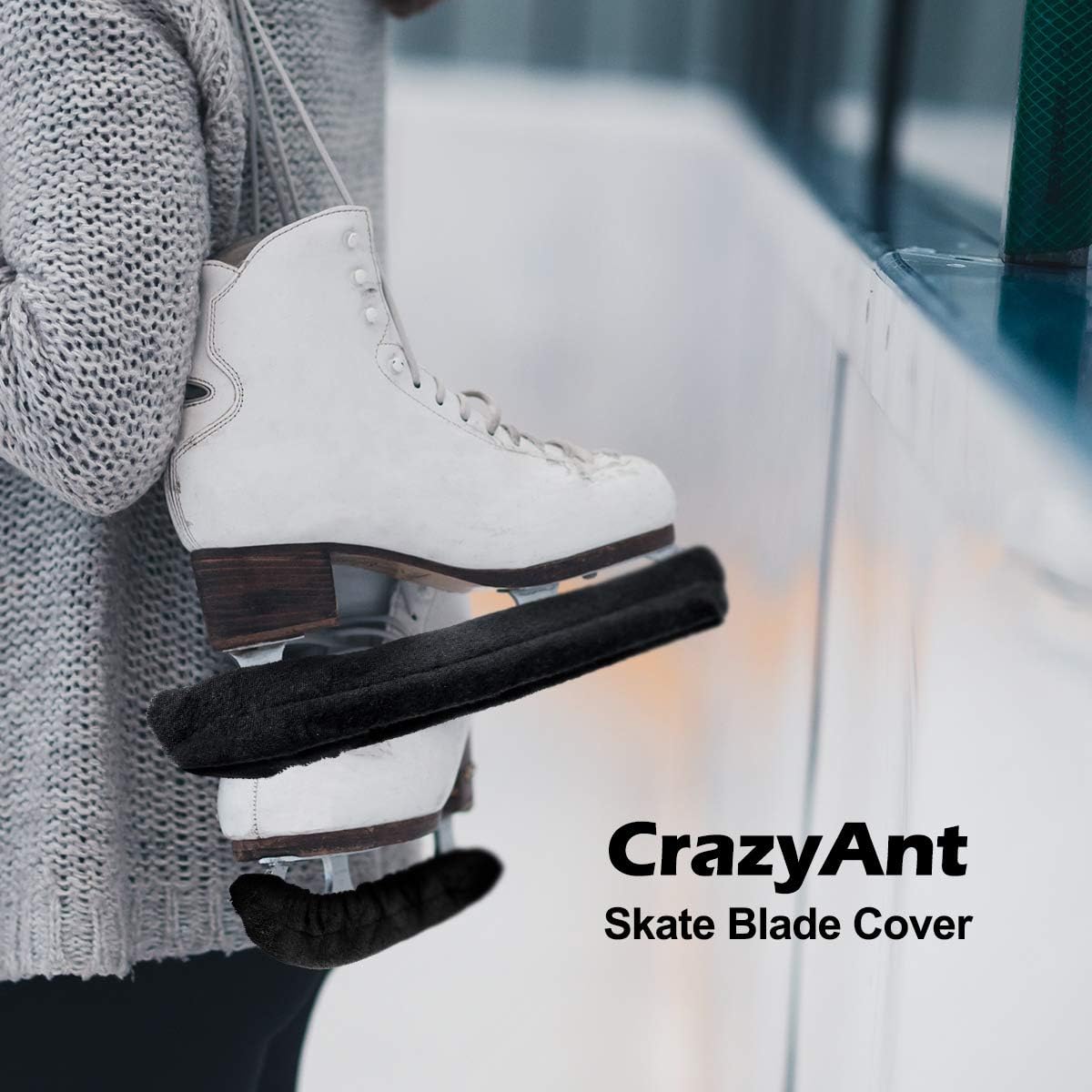 CrazyAnt Skate Shoe Blade Set(Black L/M/S)