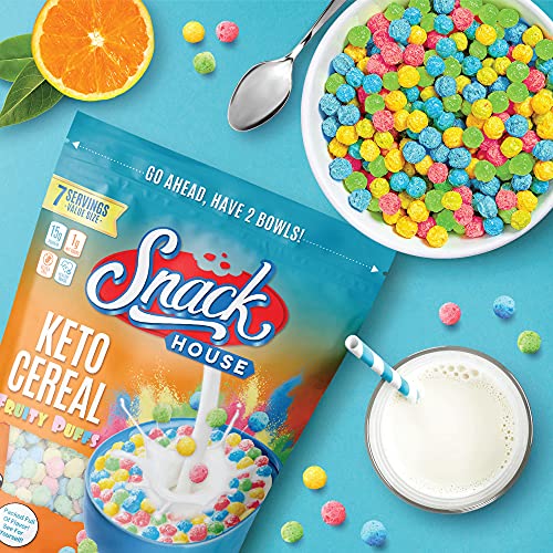 Keto Cereal by Snacks House, High Protein Low Carb Healthy Breakfast Food – Gluten & Grain Free Crunch – Paleo, Diabetic… - Image 6