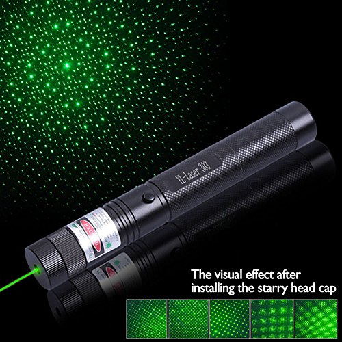 YLLaser 303 Focus Adjustable Green Laser Pointer, 5000ft/1500m