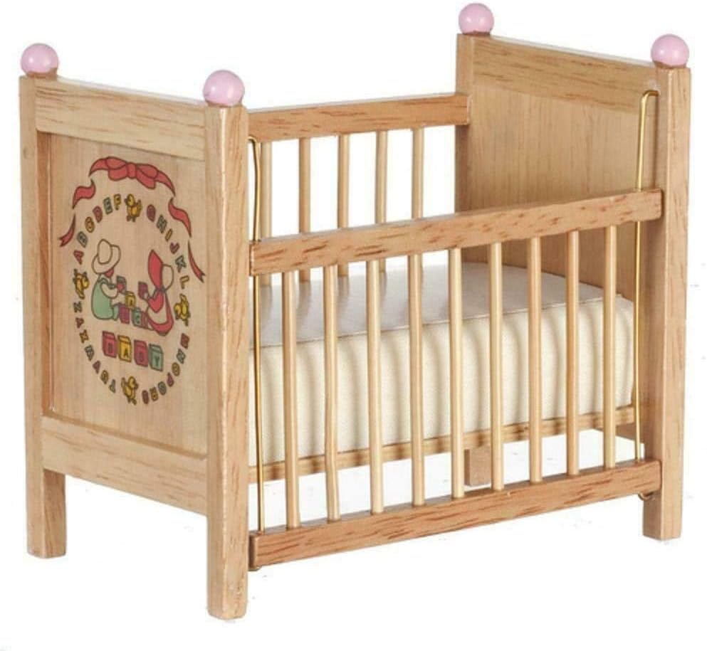 light oak cot