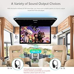 XTRONS 19.5 Inch Car Overhead Player 16:9 Wide