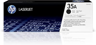 HP CB435A 35A Original LaserJet Toner Cartridge Black Single Pack