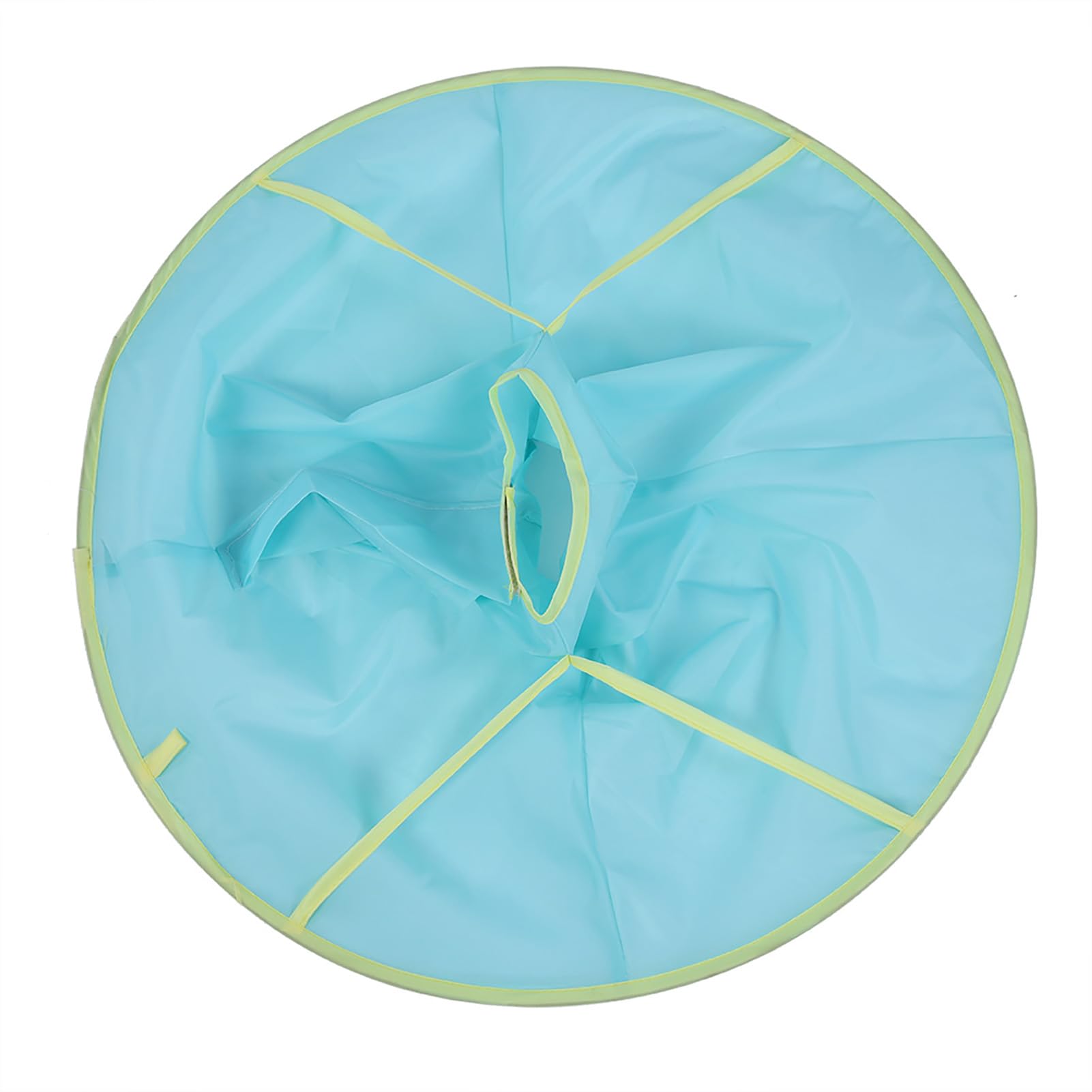 Baby Hair Cutter Cape Cloak Umbrella Hairdressing Salon Barber Waterproof Coat Haircut Hairdresser Apron Cloth (30.00 * 30.00 * 5.00cm-Blue)