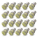 KAFEEK 20&times; Super Bright 1156 1141 1003 7506 BA15S 50-3014SMD LED Bulbs 12 Volt RV Camper Interior Lights, Xenon White