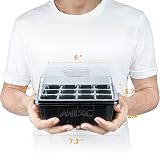 MIXC Seed Trays 10 Pack 120 Cells with Lids Humidity Dome 1.5” Cells view 6