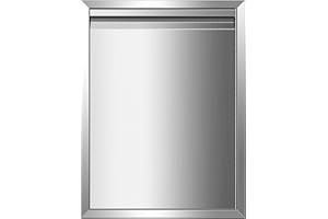 KODOM Outdoor Kitchen Doors 18W x 21H Inch Single BBQ Access Doors,304 Stainless Steel Doors for Outdoor Kitchen Cabinet Grill Station or BBQ Island